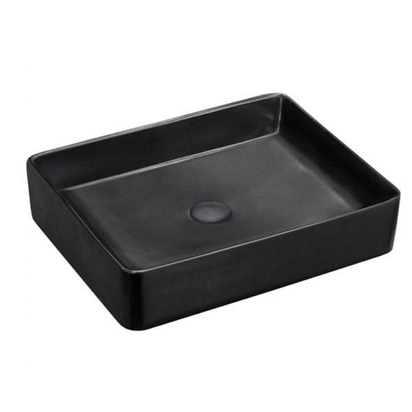 Fienza Luciana Above Counter Basin 510 X 405 X 110mm Matte Black