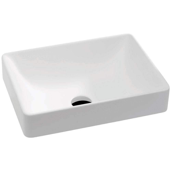 Fienza Kados Semi Inset Basin Matte White