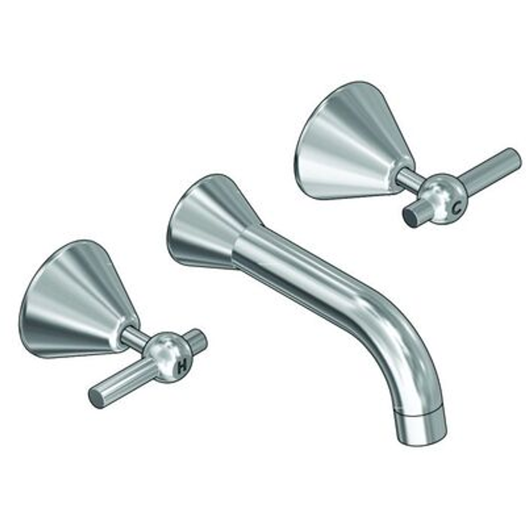 Ram Fusion Lever Bath Set Chrome Fulbhscp