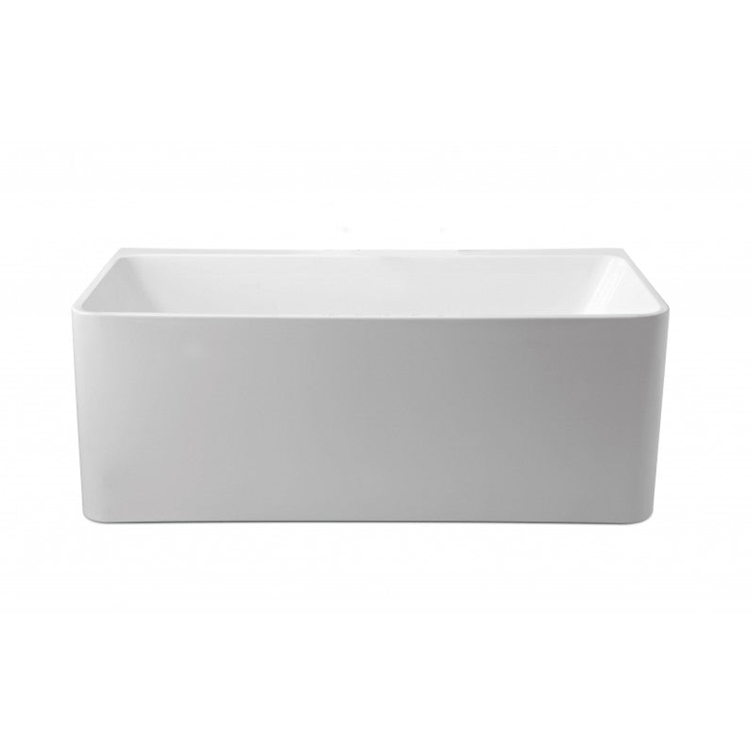 Belbagno Alto Freestanding Bath Gloss White 1500mm