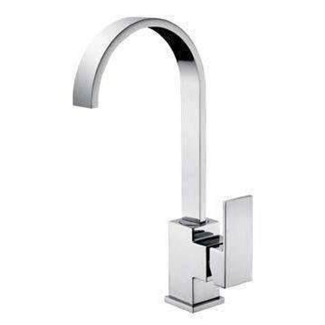 Aspire Unity **Square** Sink/Vessel Mixer Chrome