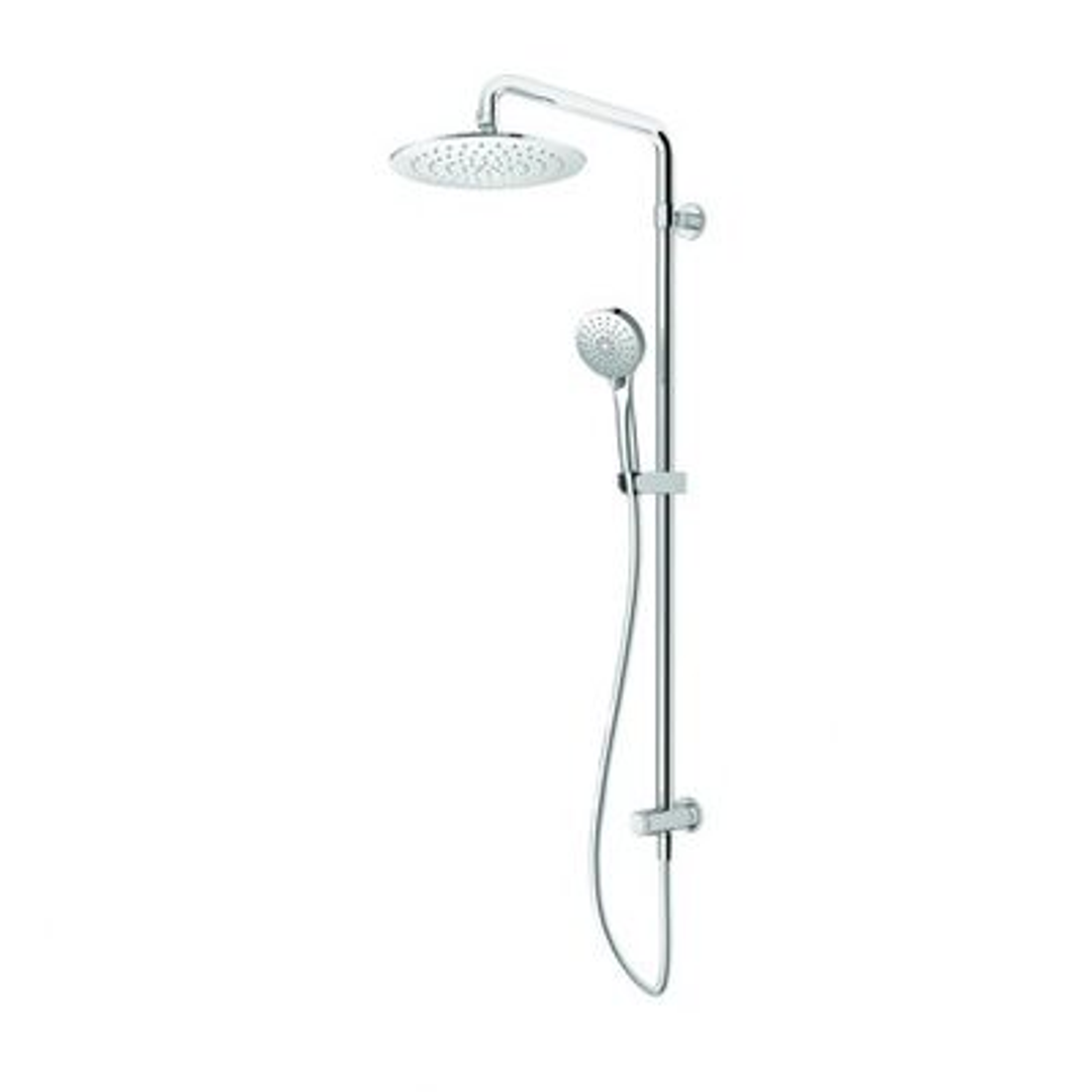 Aquas Luft 3 Twin Shower System Chrome