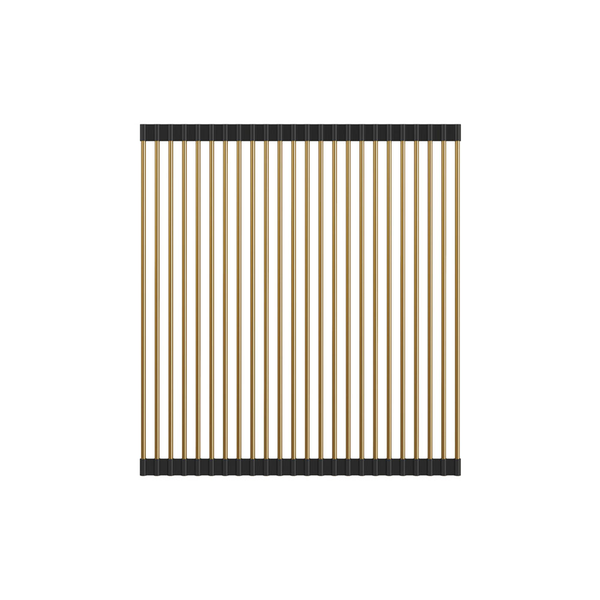 Fienza Hana Sink Roll Up Drainer Pvd Rugged Brass