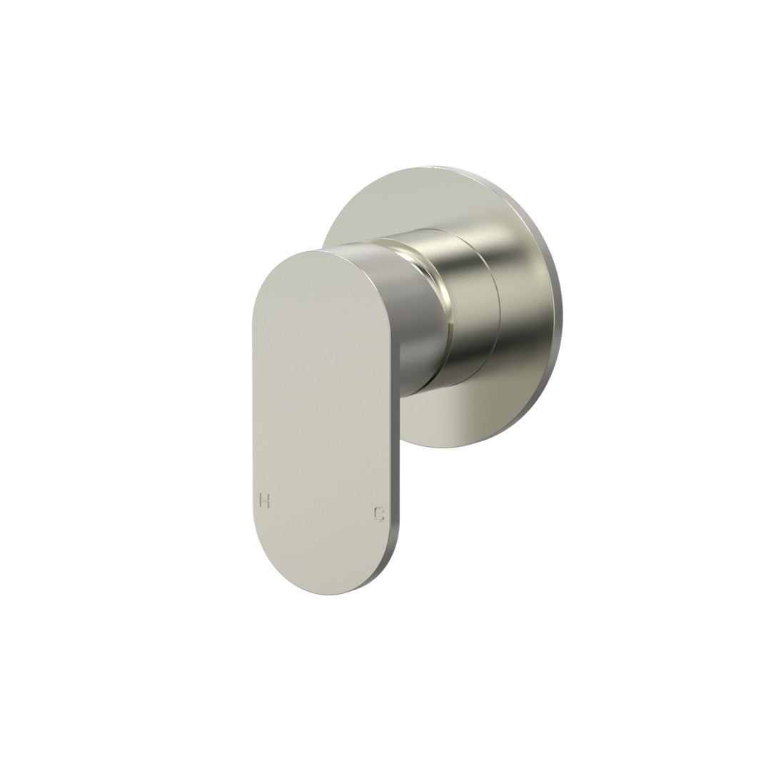 Par Lava Wall Mixer Bath/Shower Brushed Nickel