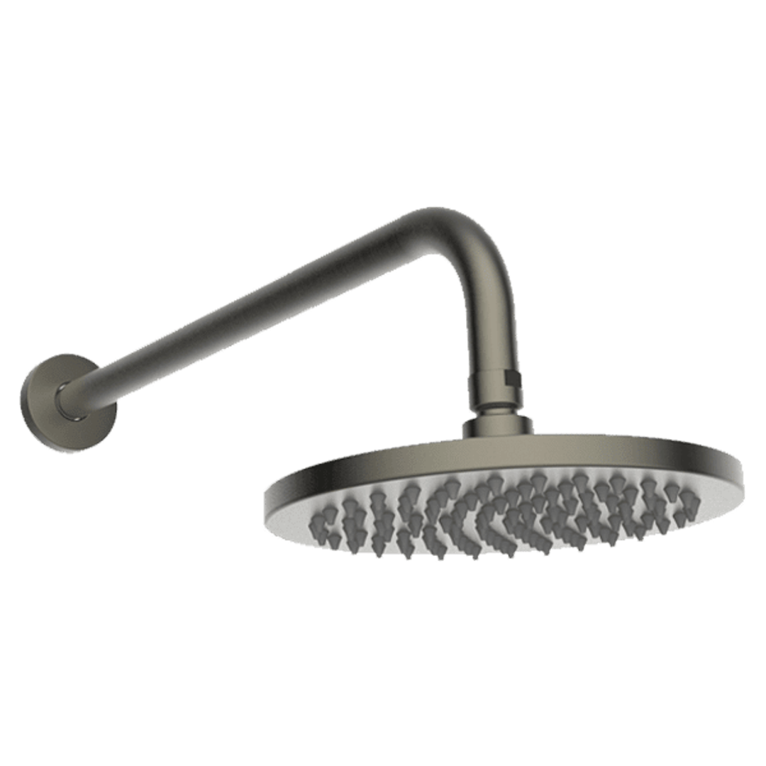 Abey Gareth Ashton Park Avenue Horizontal Shower Gun Metal 1Shro-Gm