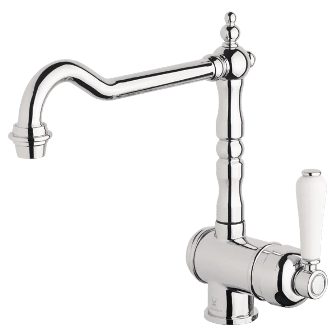 Abey Provincial Single Lever Kitchen Mixer Chrome 2050C - Burdens Plumbing