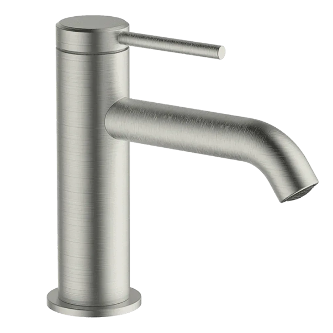 Abey Poco Basin Mixer Brushed Nickel 6B1-Bn - Burdens Plumbing