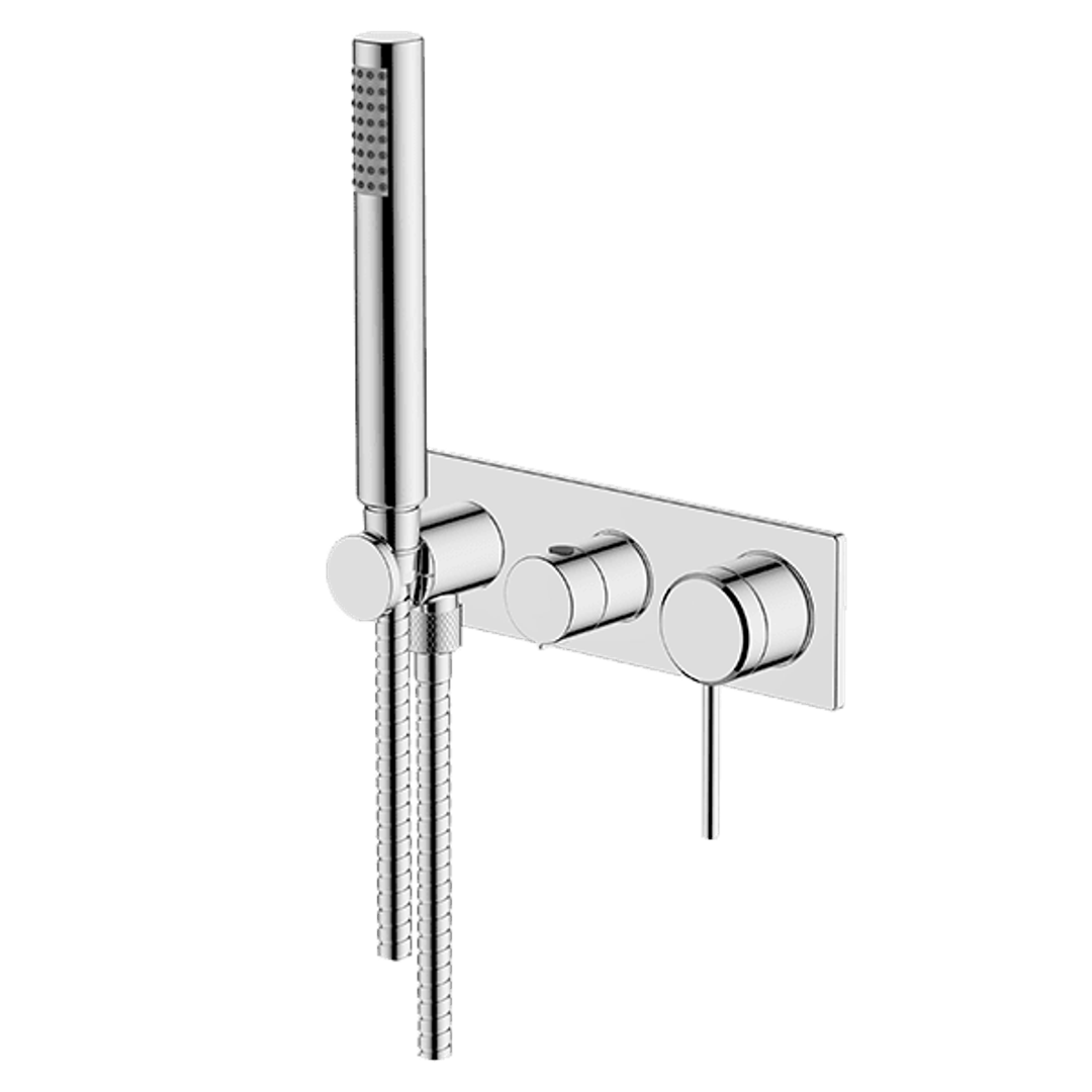 Abey Poco 3 Hole Bath / Shower Set Chrome 6Bs-Ws