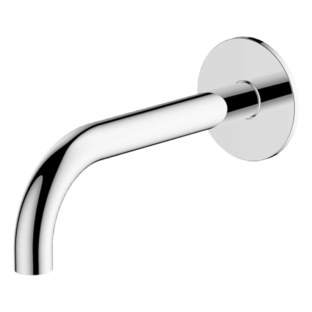 Abey Poco Curved 165mm Basin Spout Chrome 6S-C165