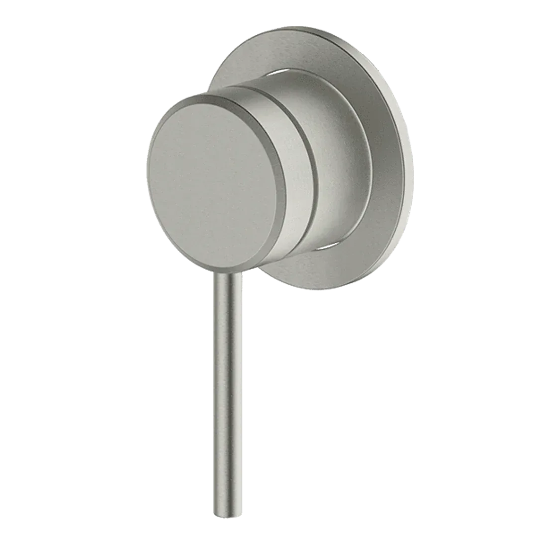 Abey Poco Shower Mixer External Brushed Nickel 6Sh-Ext-Bn - Burdens Plumbing