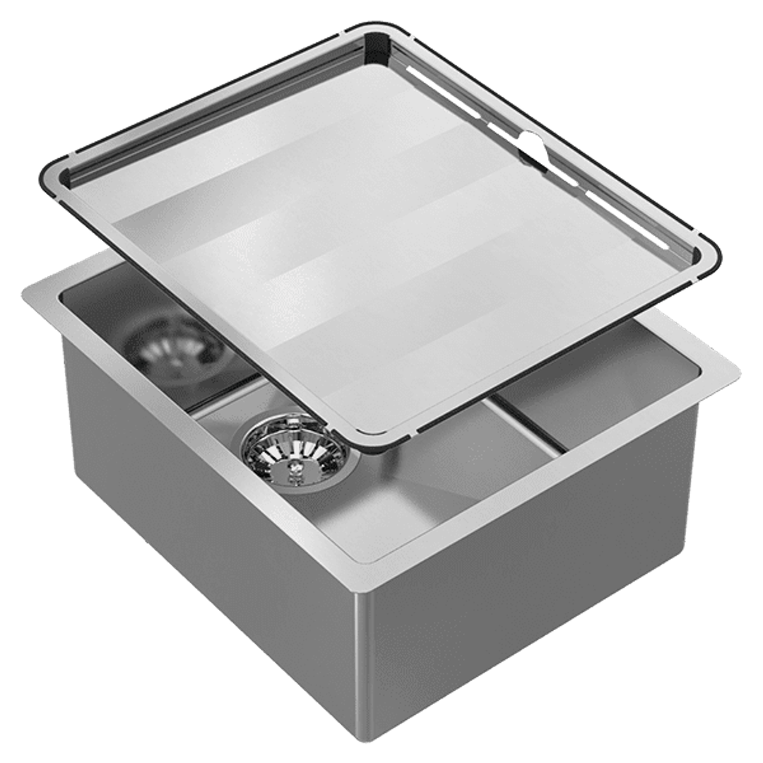 Abey Piazza Square Single Bowl