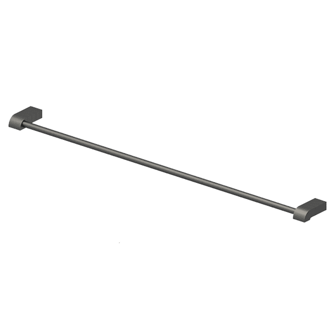 Abey Gareth Ashton Park Ave 760 Single Towel Rail Adjust Gun Metal