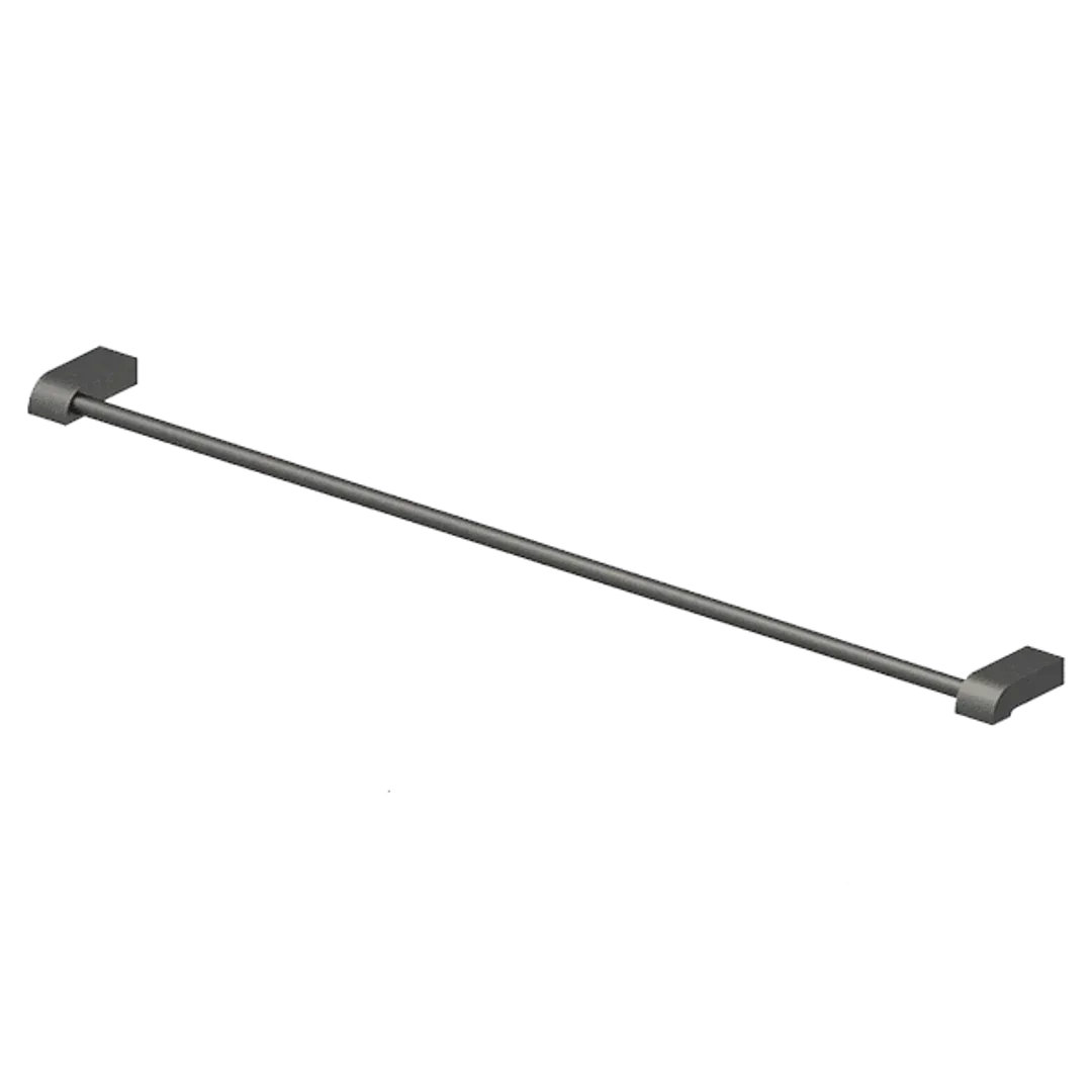 Abey Gareth Ashton Park Ave 760 Single Towel Rail Adjust Gun Metal - Burdens Plumbing