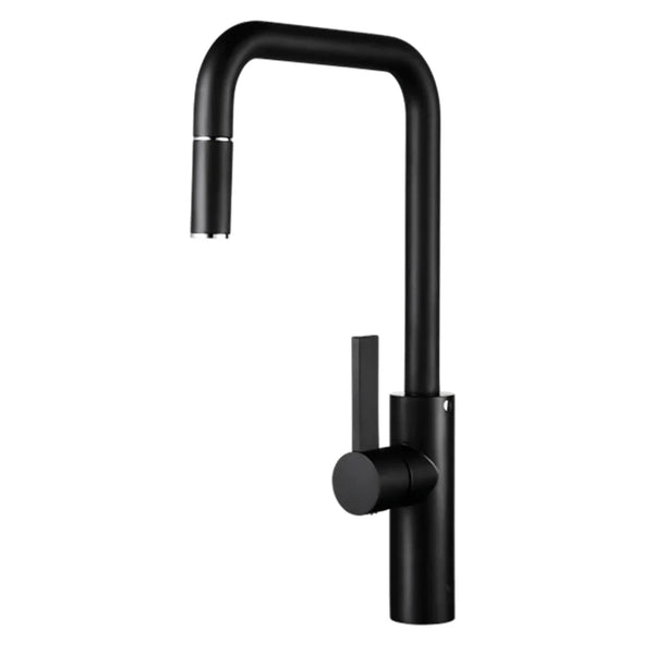 Abey Armando Vicario Luz-B Pullout Mixer Black - Burdens Plumbing