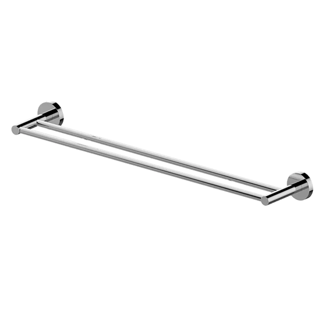 Abey Gareth Ashton Poco 760 Double Towel Rail Cp Pdtr - Burdens Plumbing