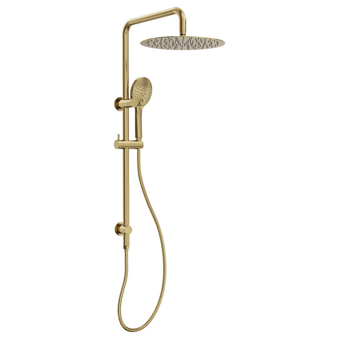 Aspire Air 300Mm Shower Ceiling Arm Brushed Brass