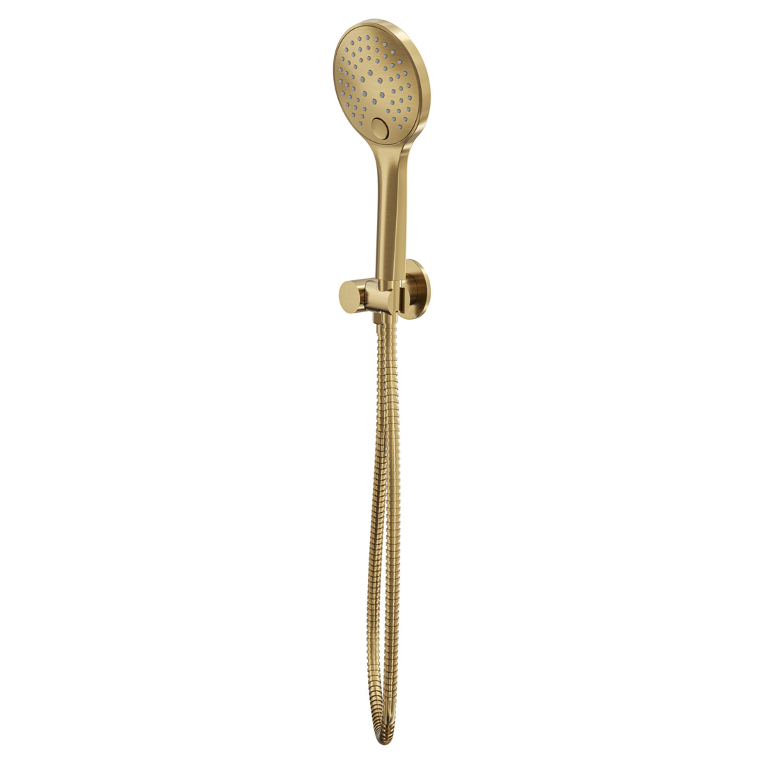 Aspire Air Wob (Swivel Wall Bracket And Hand Shower) Brushed Brass