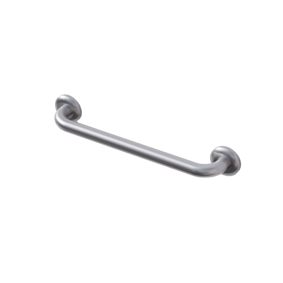 Linsol Amore Grab Rail 450Mm Straight Brushed Nickel
