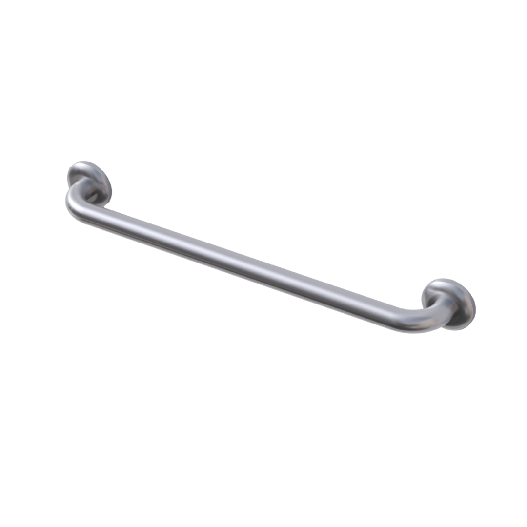Linsol Amore Grab Rail 600Mm Straight Brushed Nickel