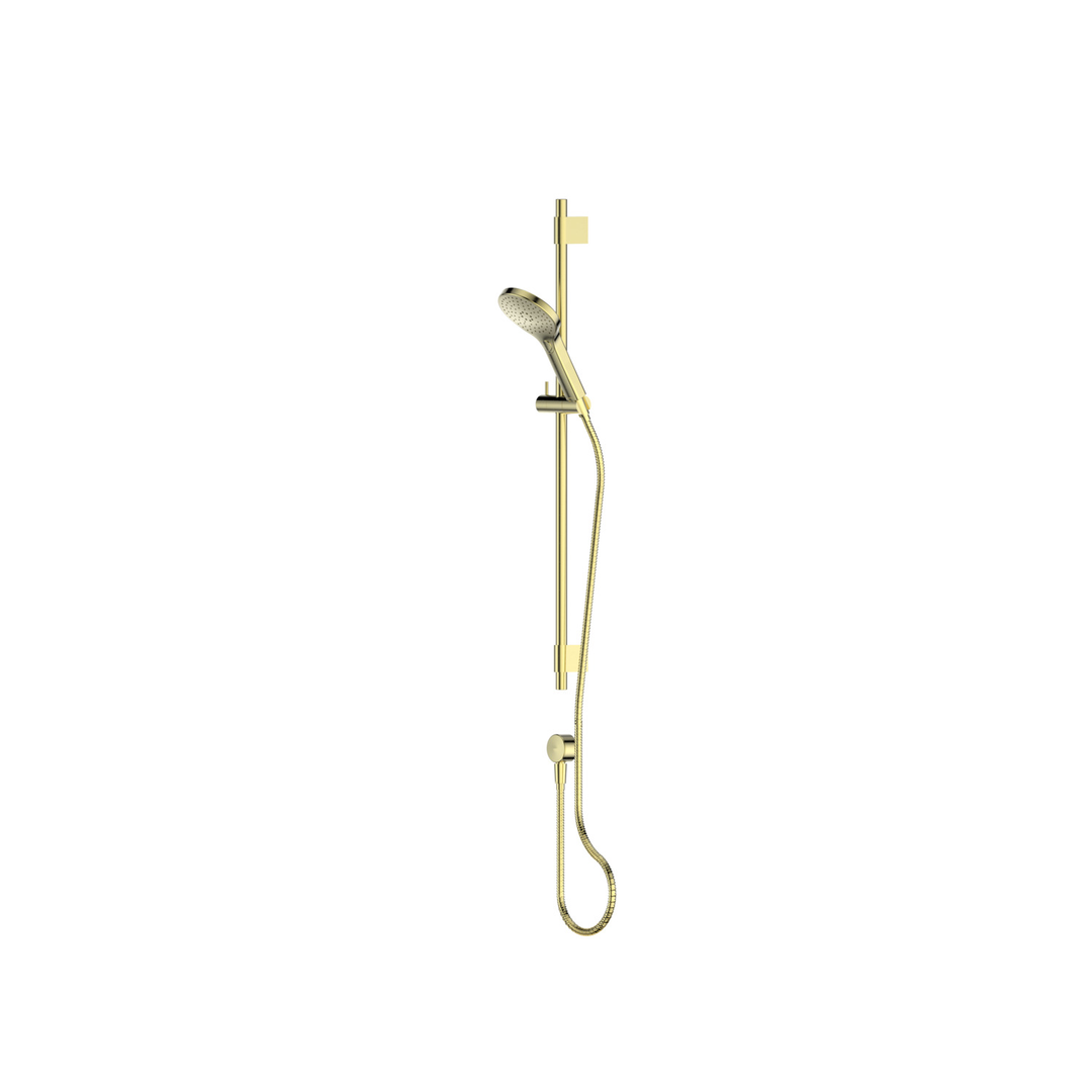 Greens Ashmore Bubblejet Rail Shower Pvd Brushed Brass