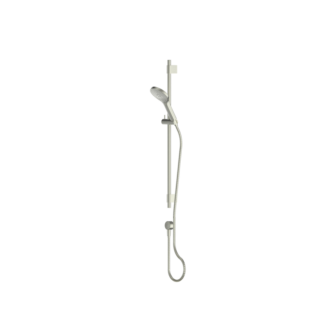 Greens Ashmore Bubblejet Rail Shower Pvd Brushed Nickel