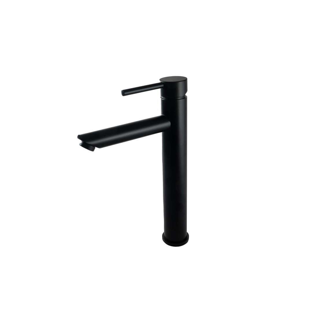 Aspire Within Pin Lever Basin Mixer Tall Matte Black