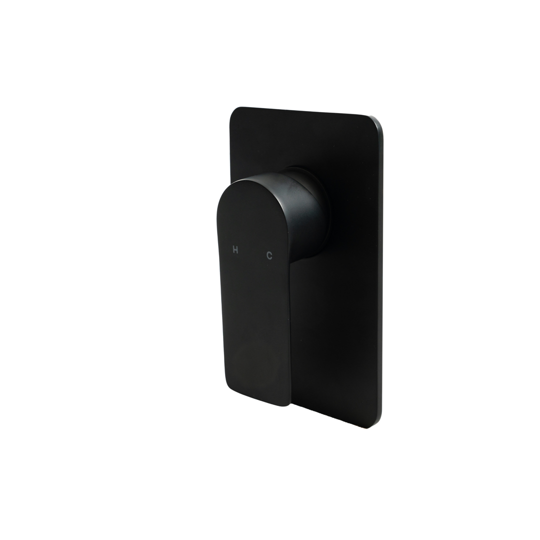 Aspire Midnight Wall Mixer Matte Black