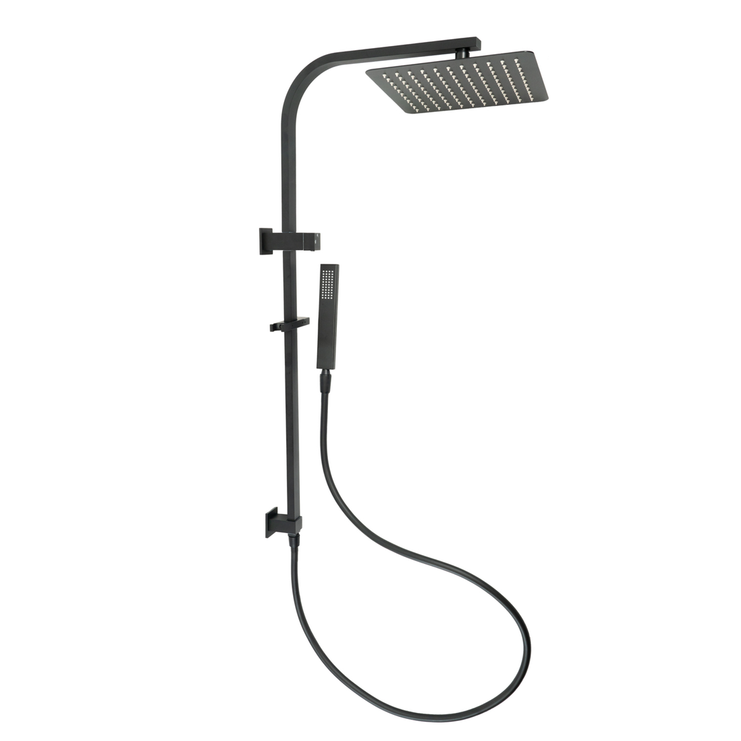 Aspire Midnight Shower Twinner Square Matte Black