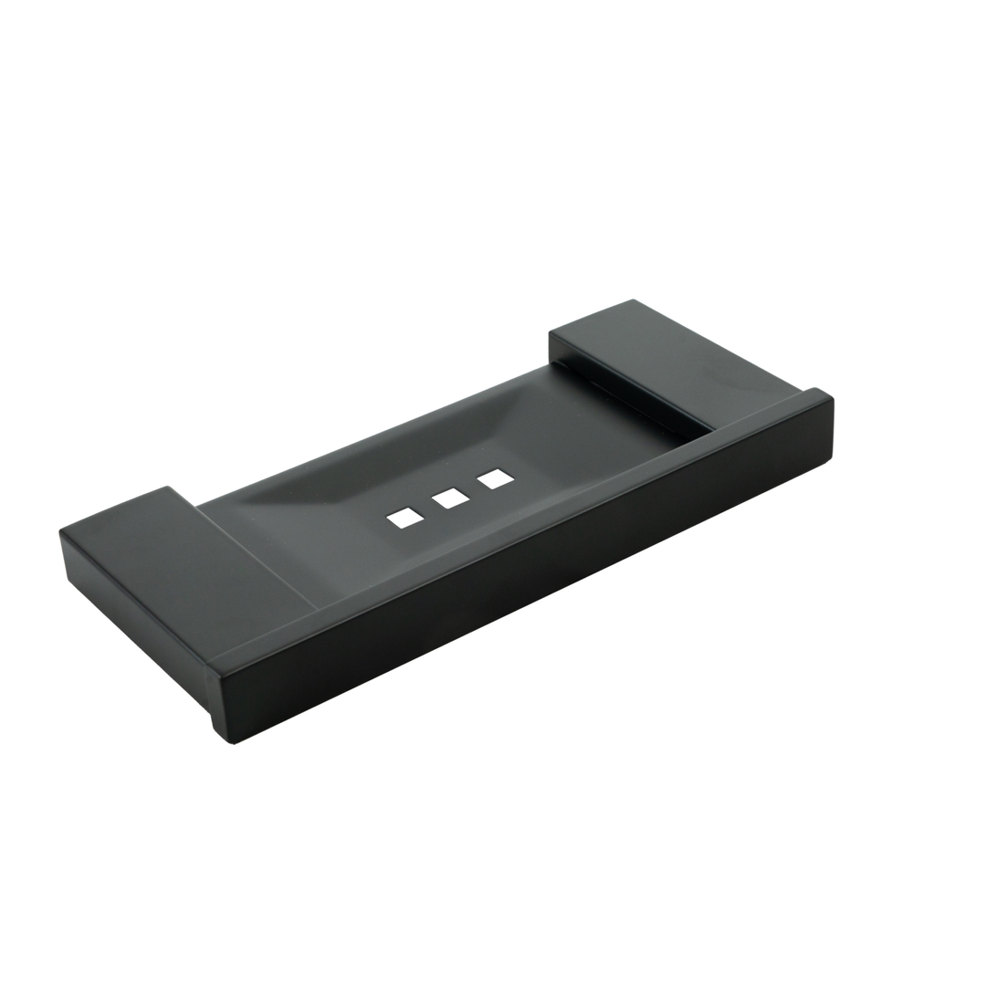 Aspire Midnight Soap Shelf Matte Black