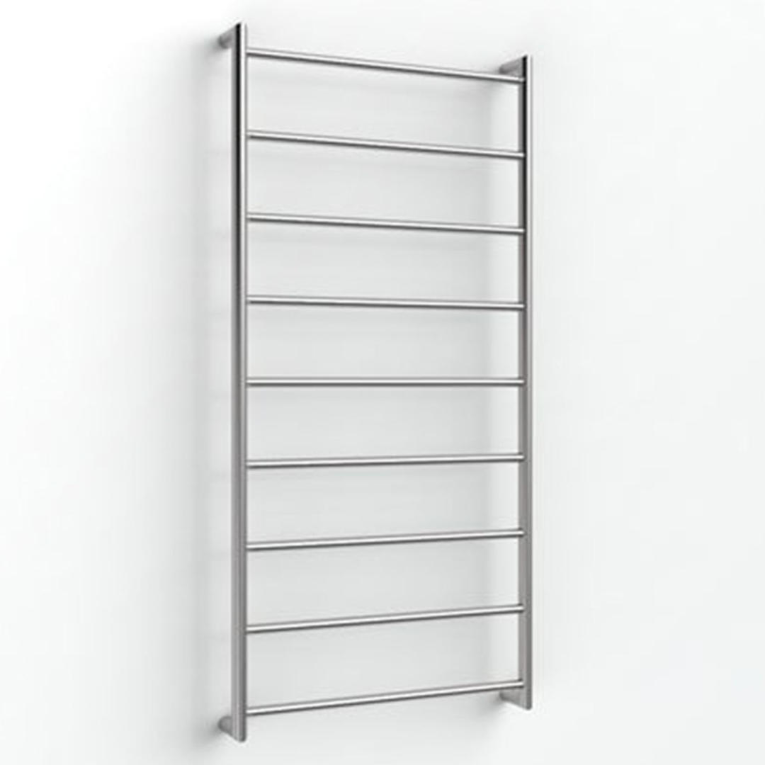 Abask 9 Heated Ladder-130 X 60 In Mirror Ss(Avenir P#:Tlh2-130X60 Ms)