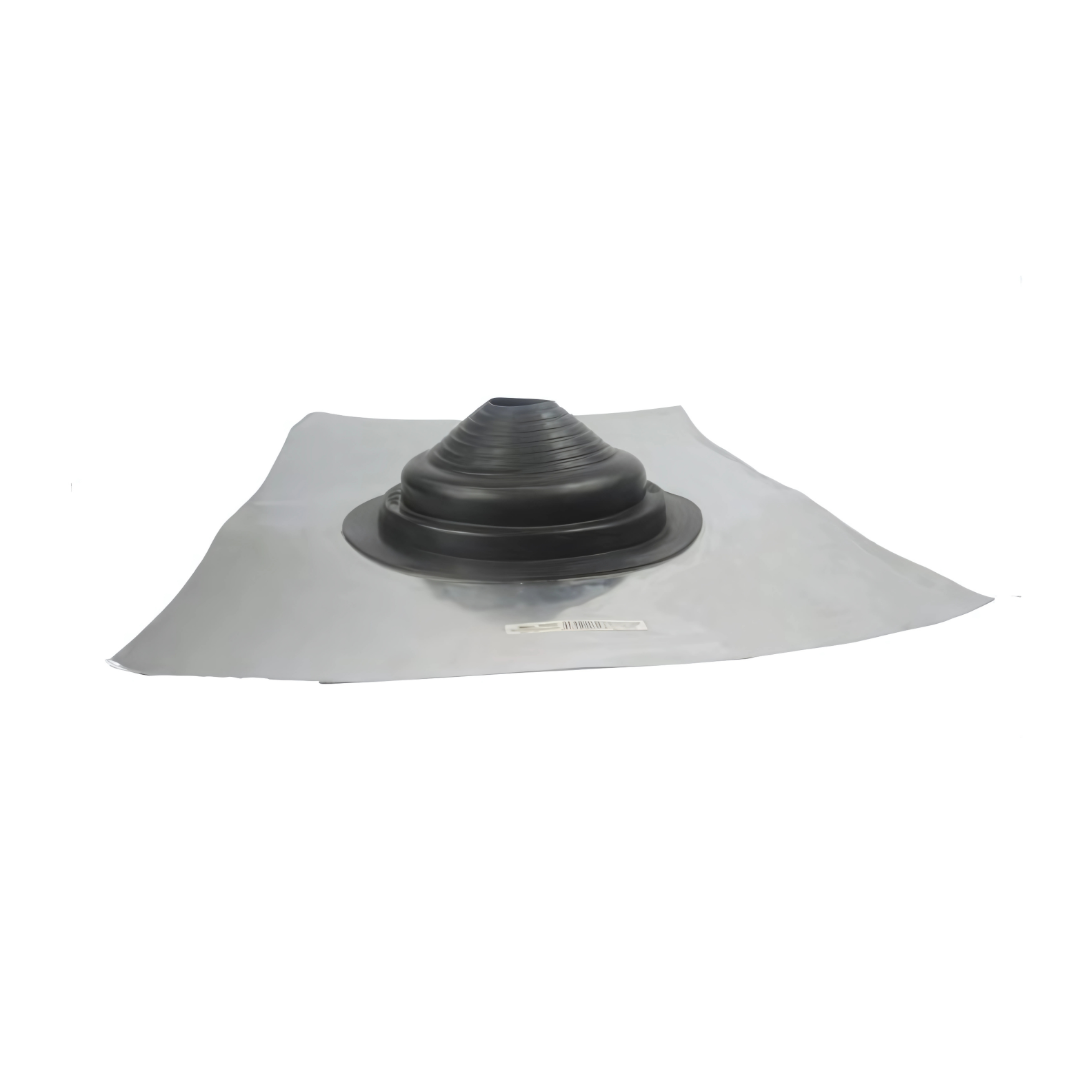 Aztec Tile Flashing On Aluminium Base Black (50mm-170mm Vertical Boot)