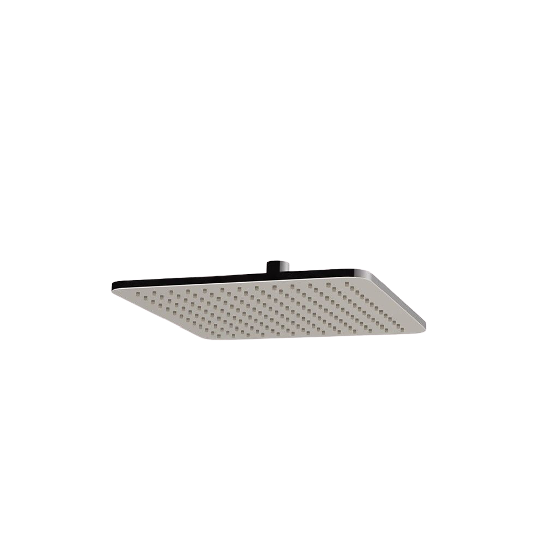 ARCISAN 250MM X 250MM X 6MM BRASS SQUARELINE SHOWER HEAD CHROME