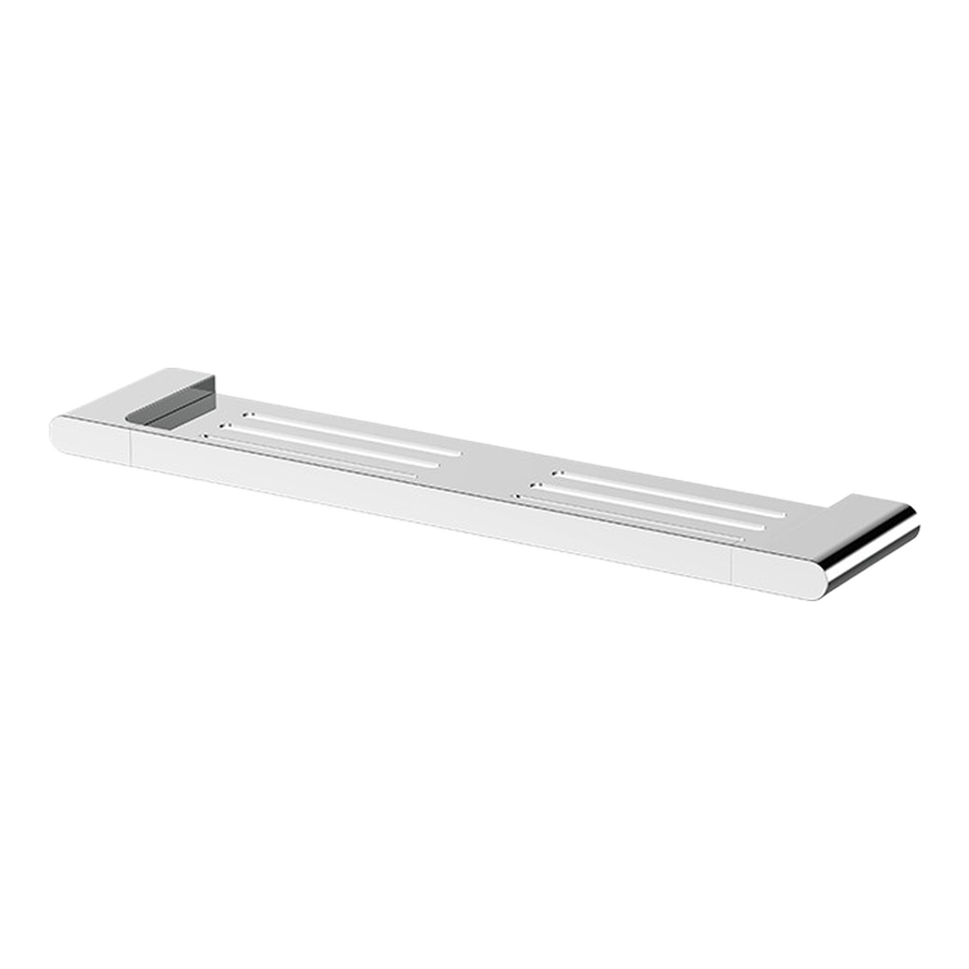 Streamline Kibo Shelf With Drain Slot 440Mm Chrome