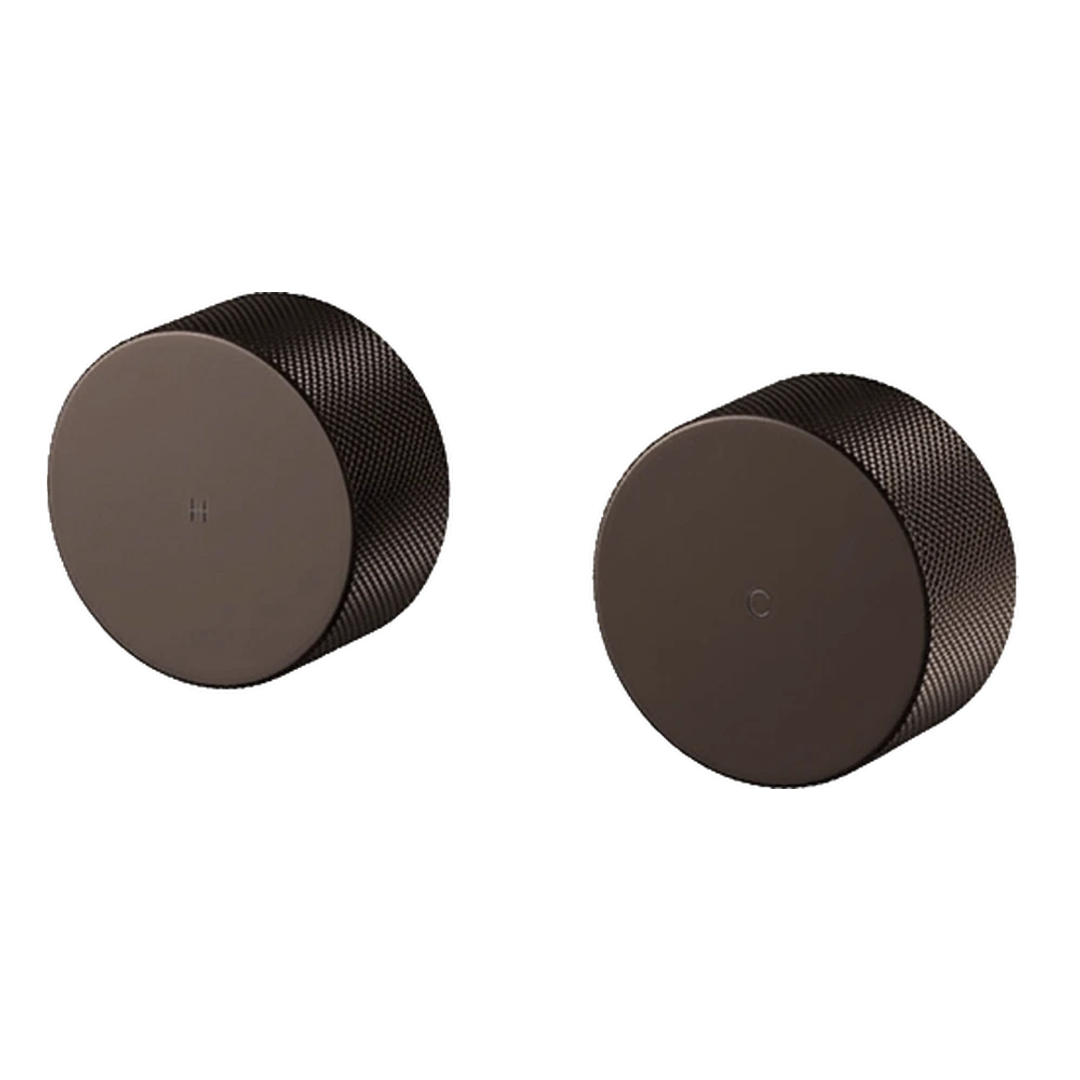 Streamline Vierra Wall Taps Dark Bronze