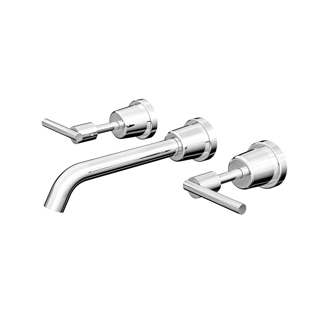 Aspire Air Lever Handle 3 Piece Basin/Bath Set Chrome