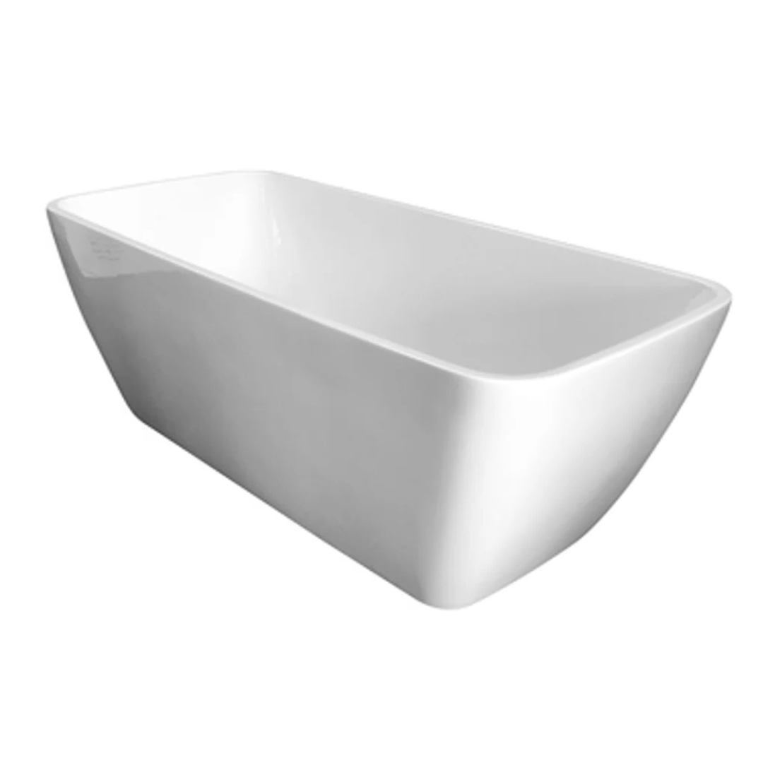 Aspire Matisse Square Freestanding Bath 1590 White