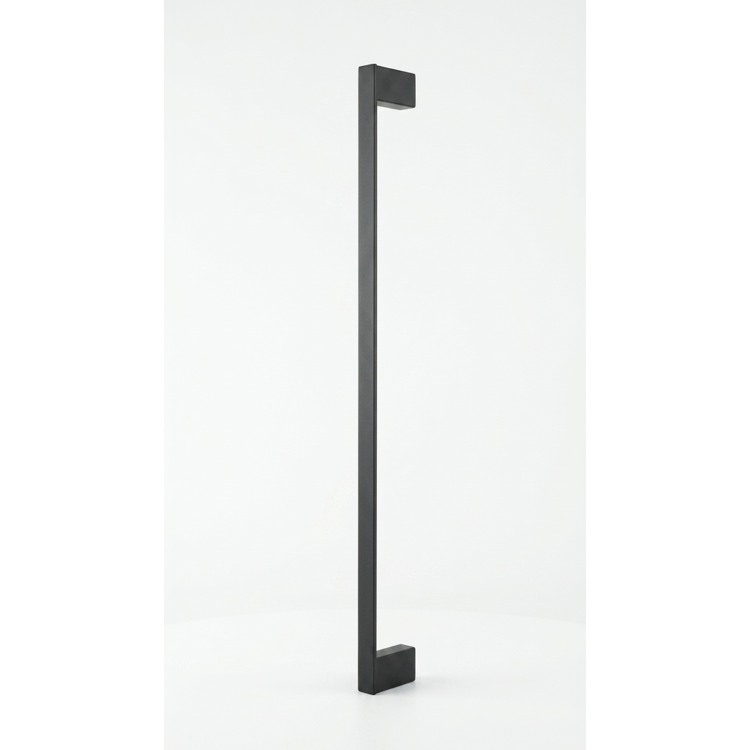 Aspire Midnight 750Mm Single Towel Rail Matte Black