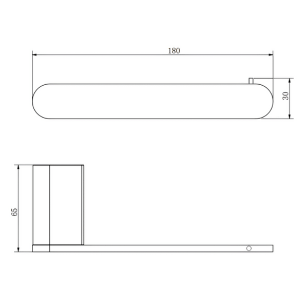Aspire Nuovoair Toilet Roll Holder Brushed Nickel
