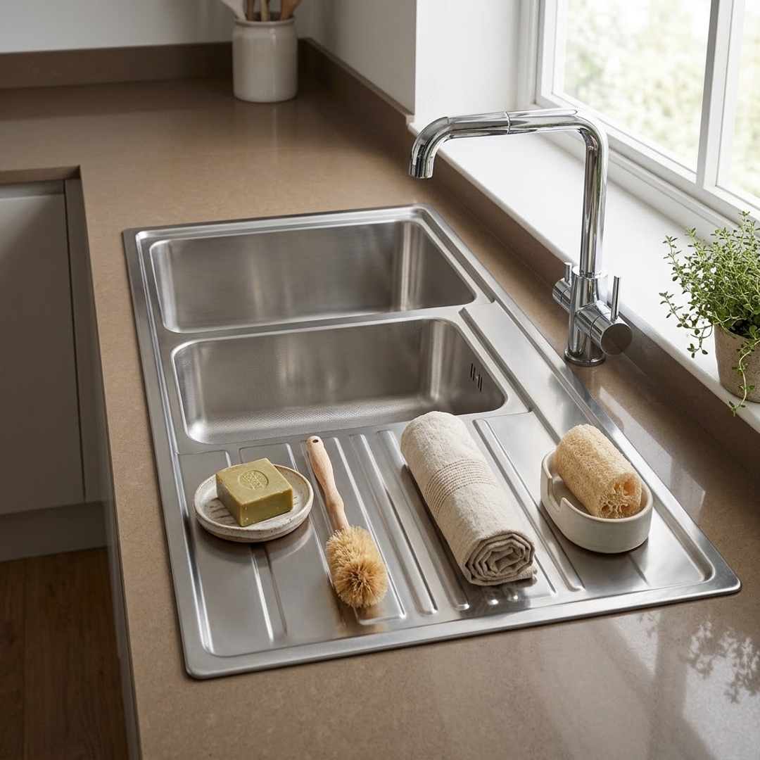 Aspire Unity 1&3/4 Lh Bowl 1080 X 480 S/Steel Sink
