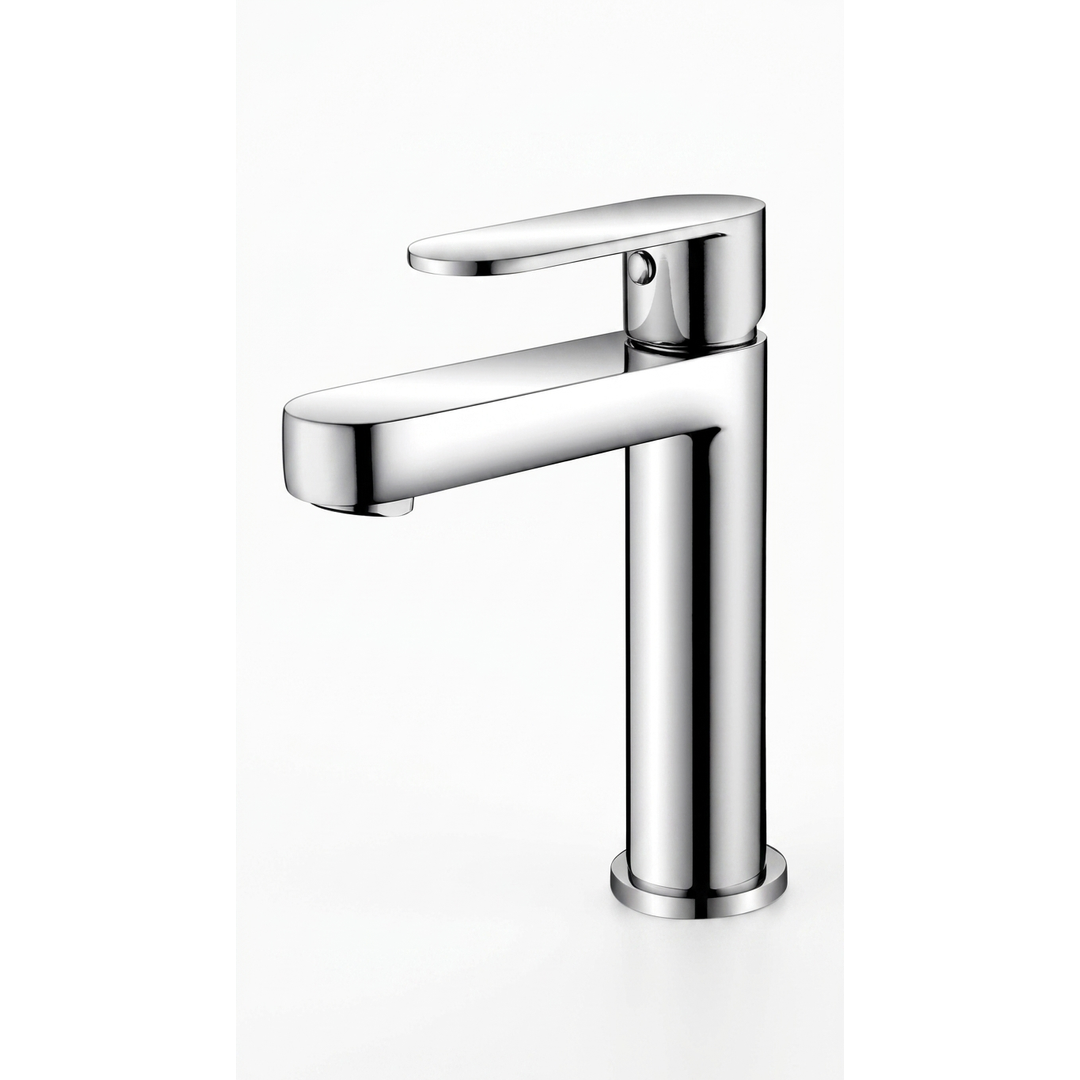 Aspire Unity Round Basin Mixer Chrome