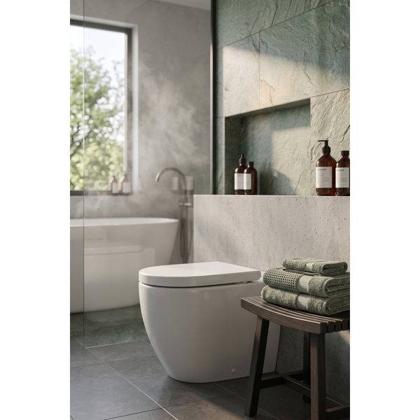 Aspire Urban Btw Pan Only - Suit Inwall Suite C/W Standard Seat
