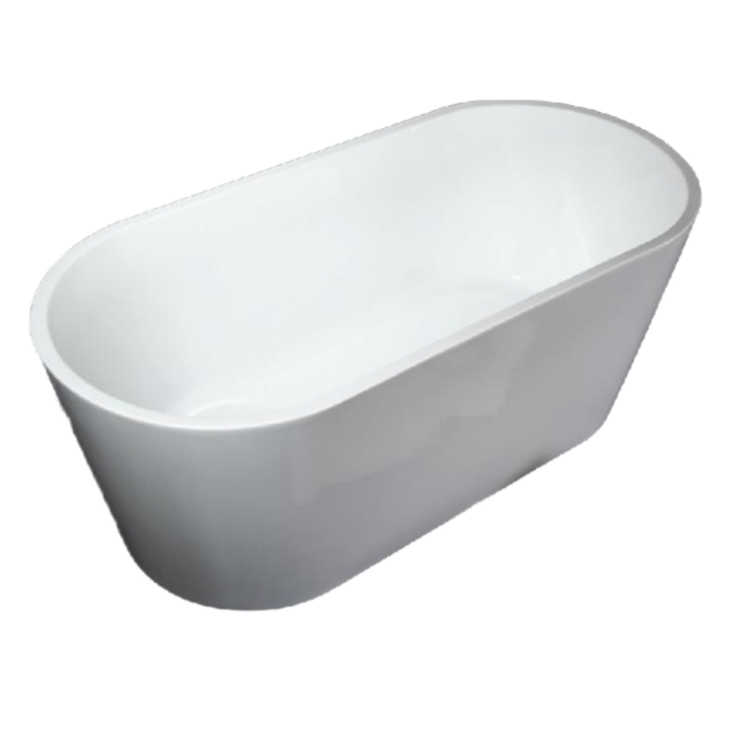 Aspire Urban IIi 1500Mm Acrylic Freestanding Bath No Overflow White 1500 X 750 X 560Mm