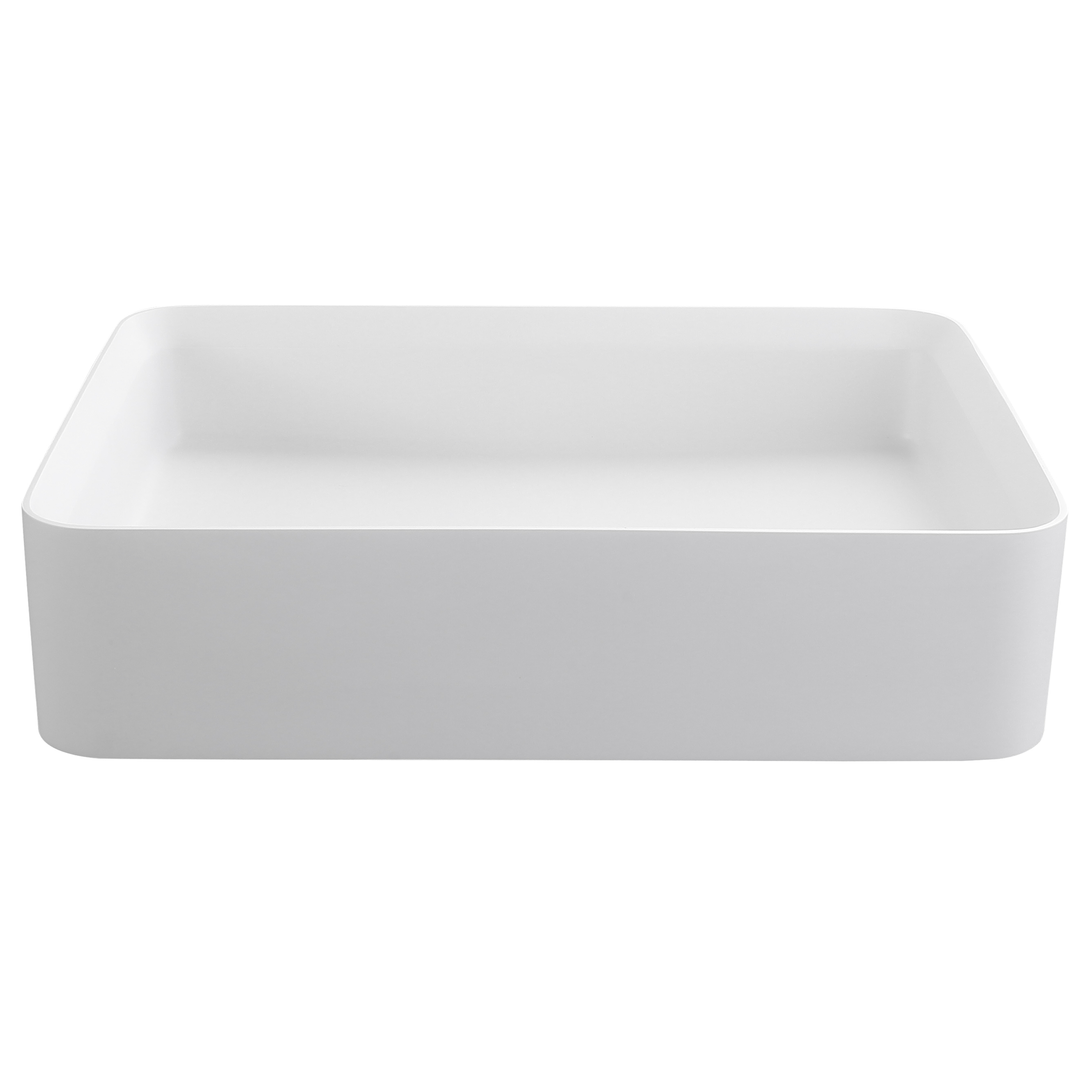Bella Vista Astera Basin Matte White 500 X 360 X 120Mm