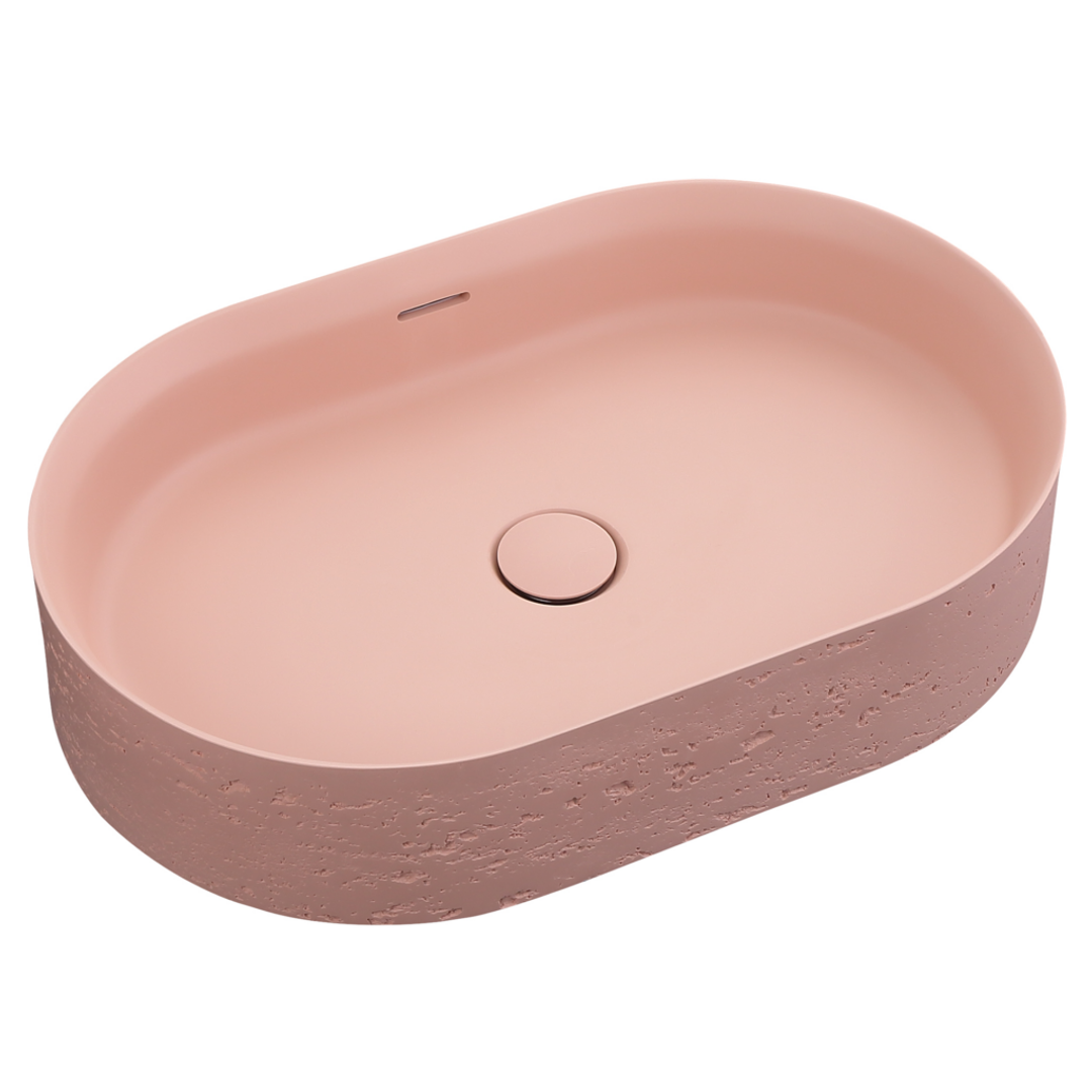 Bella Vista Idra Basin Rose 580 X 380 X 120Mm