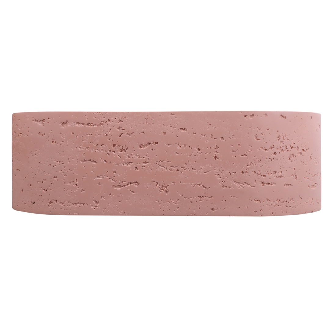 Bella Vista Elysia Left-Hand Basin Rose 500 X 275 X 150Mm