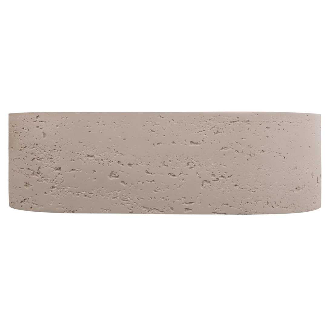 Bella Vista Elysia Right-Hand Basin Latte 500 X 275 X 150Mm