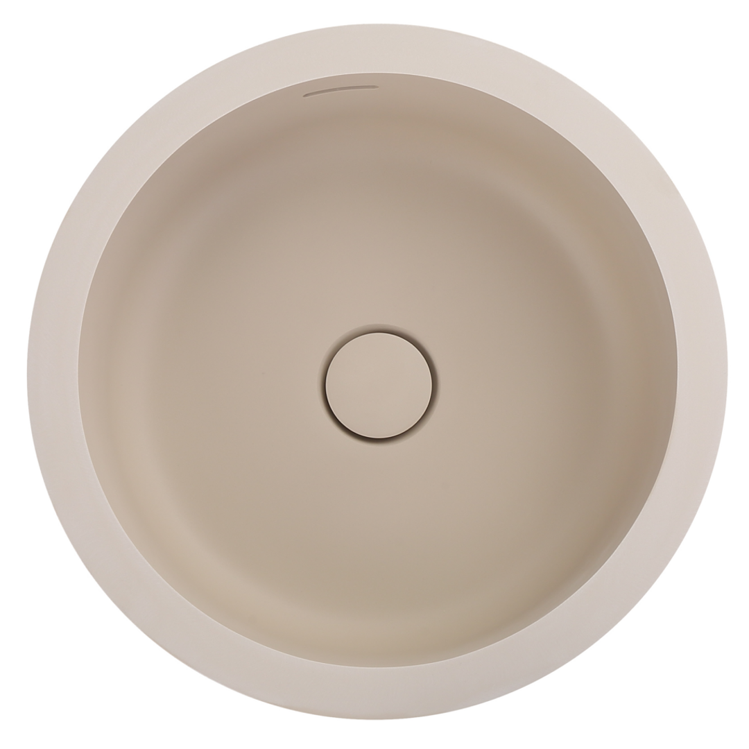 Bella Vista Kalos Undermount Basin Latte 400 X 400 X 155Mm
