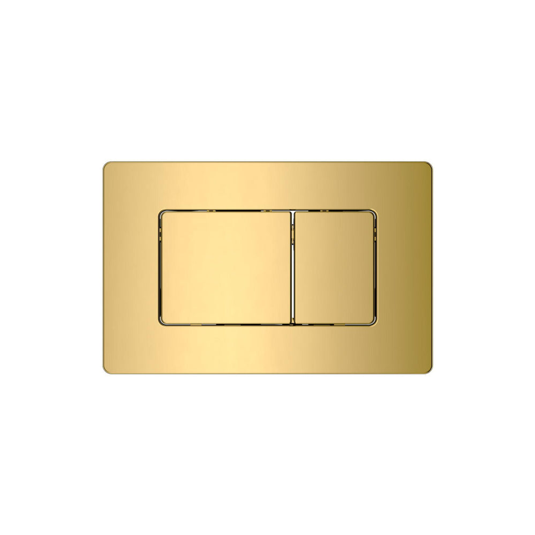 Belbagno Dual Flush Plate Stainless Steel Square Champaign Gold Bb-11-Ss-Cg