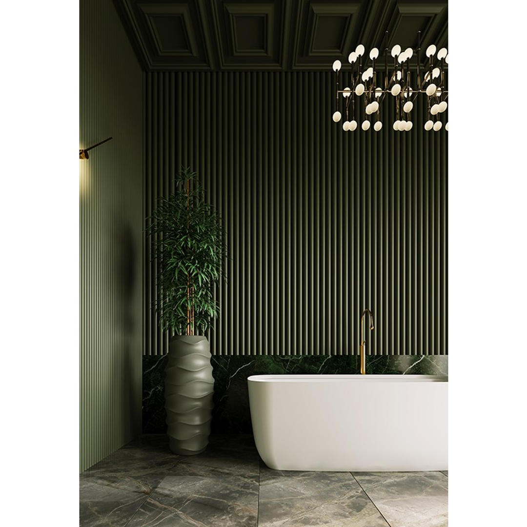 Belbagno Terriccio 1700 Free Standing Bath Matte White