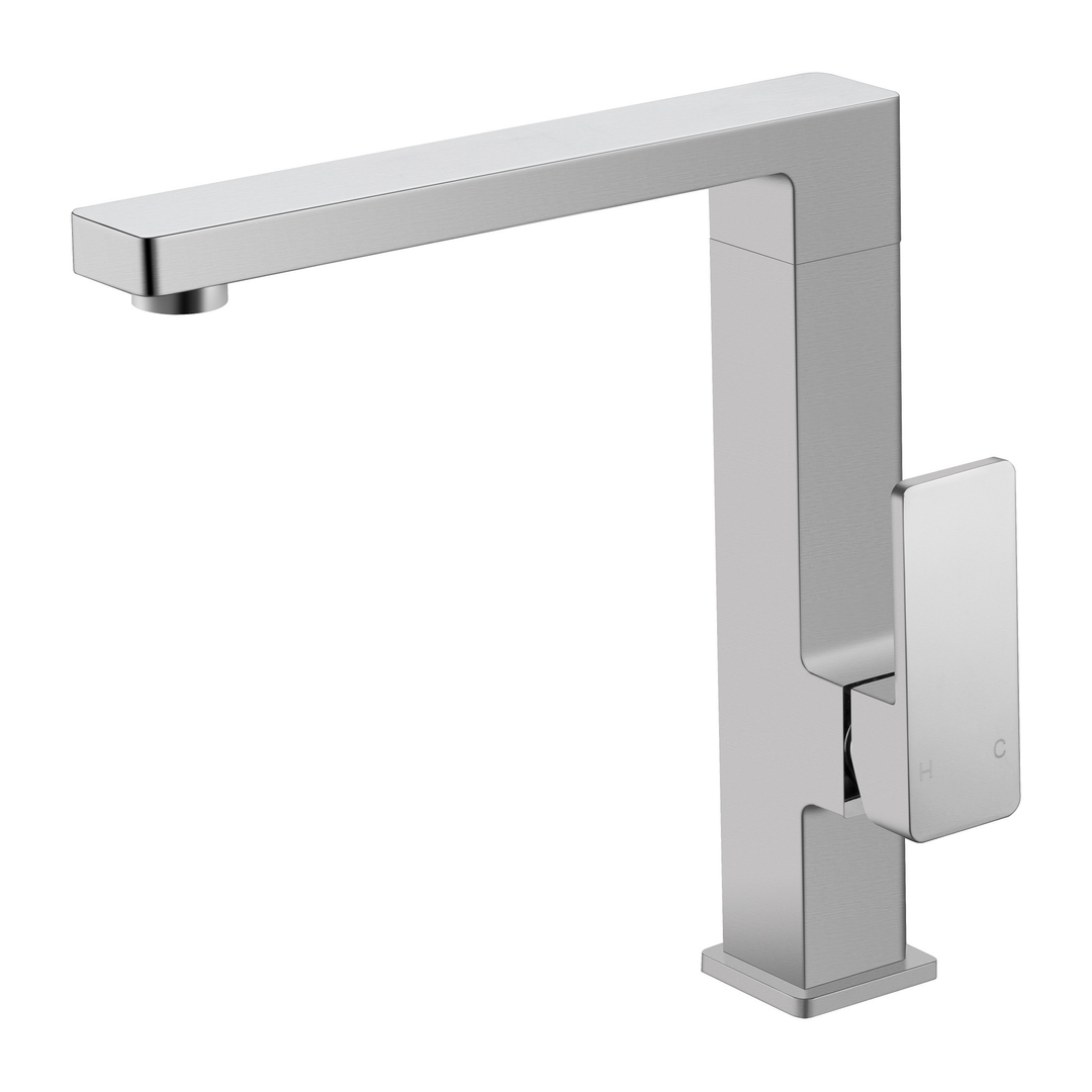 Bella Vista Milos Sink Mixer Brushed Nickel